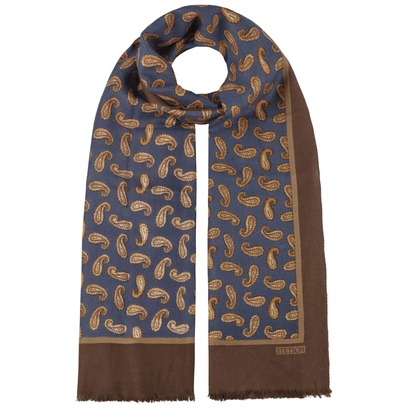 Sciarpa in Lana Fine Paisley by Stetson