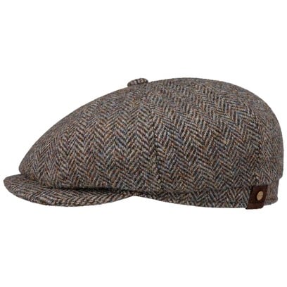 Cappellino Hatteras Tweed Herringbone by Stetson