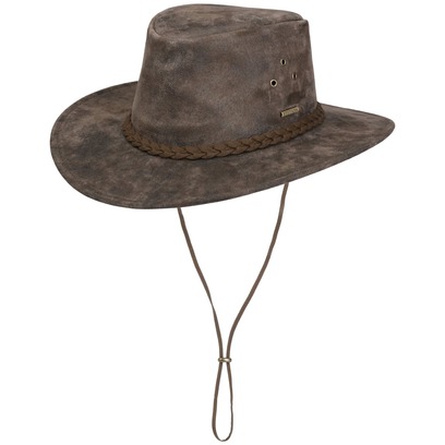 Cappello in Pelle Pigskin Western by Stetson