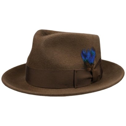 Cappello Hartlin LiteFelt Fedora by JJ Hats