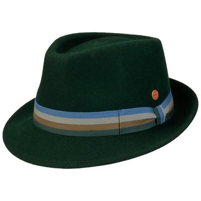 Cappello in Lana Four Colour Band Trilby by Mayser