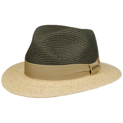 Cappello in Rafia Twotone Traveller by Stetson