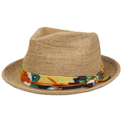 Cappello Rafia Crochet Festival Player by Stetson