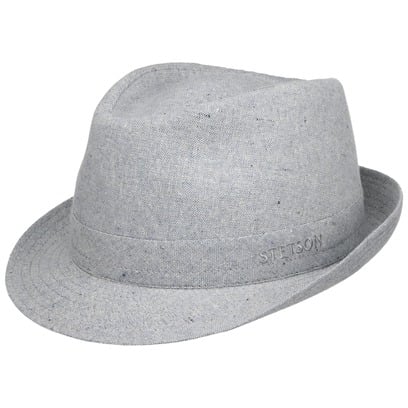 Cappello in Cotone Crahan Trilby by Stetson