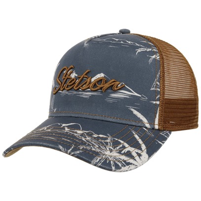Cappellino Trucker Minimal Aloha Print by Stetson