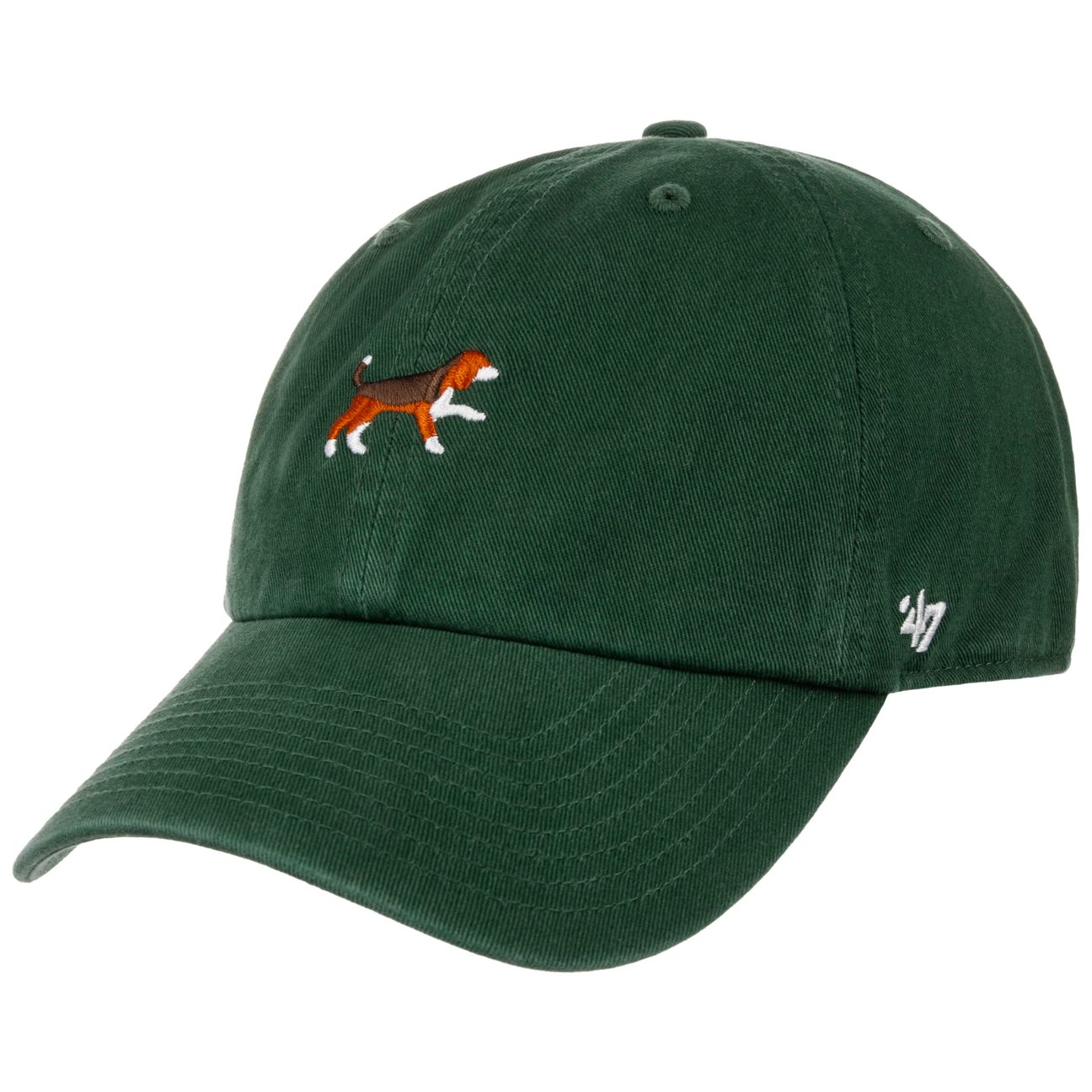 '47 Brand Unisex Dark Green Tappo Clean Up Dog Base Runner Icon Cap Universal - Immagine 3