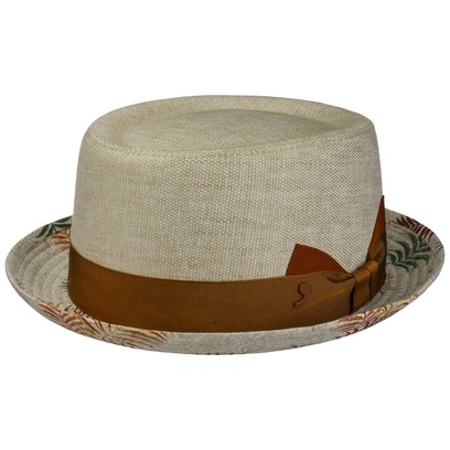 Cappello in Lino Denvio Pork Pie by Alfonso D’Este