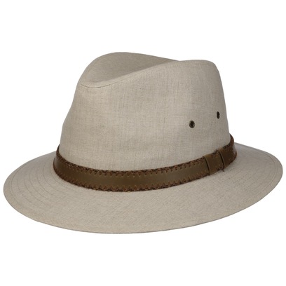 Cappello in Lino Uni Safari Traveller by Lipodo
