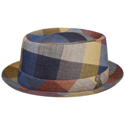 Cappello in Lino Levente Pork Pie by Lierys