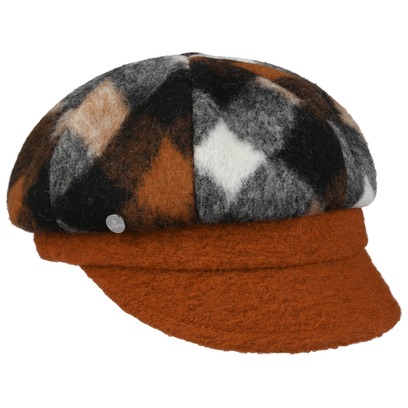 Berretto Newsboy Kilena Wool Check by Lierys