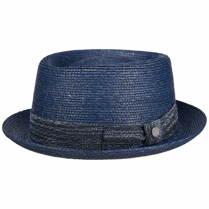 Cappello in Rafia Avelao Pork Pie by Lierys