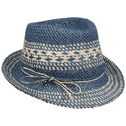 Cappello di Paglia Twotone Trilby by Loevenich