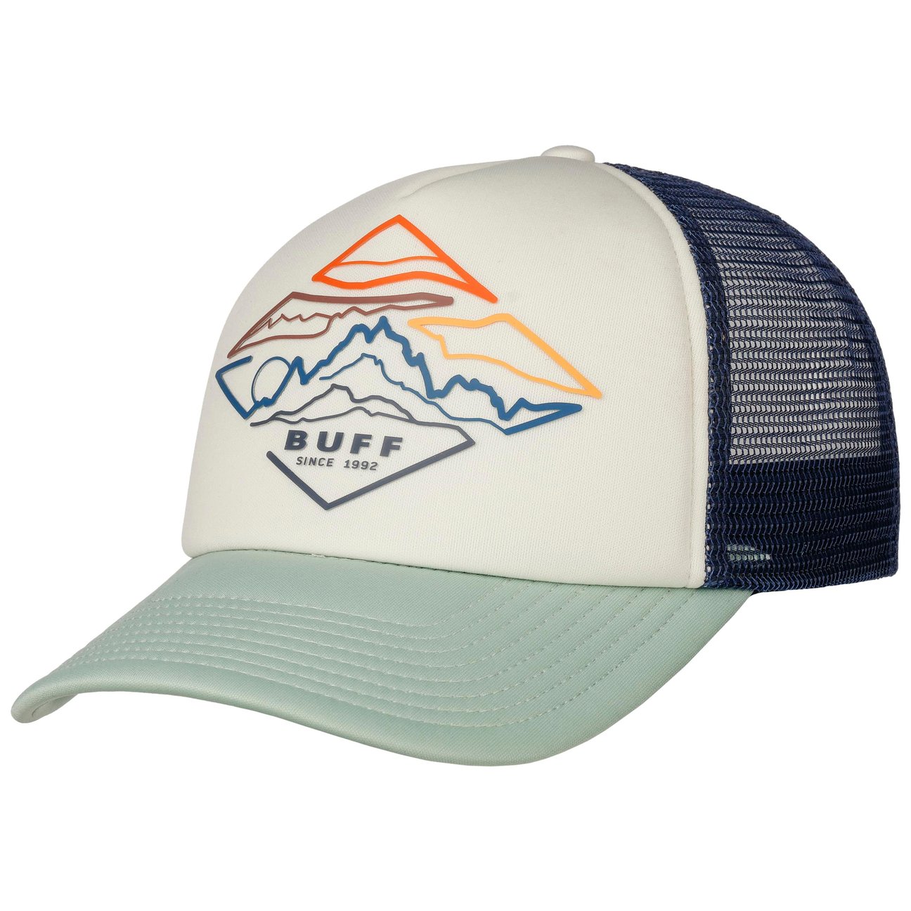 Buff Unisex Multicolore Cappellino, Camionista, - Immagine 2