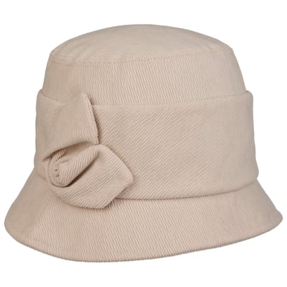 Seeberger Berretto Newsboy In Velluto A Coste Fine Per Donna – Cappello Con Visiera E Fodera In Cotone, Taglia Unica (55-58 Cm), Elegante E Caldo Per L'inverno