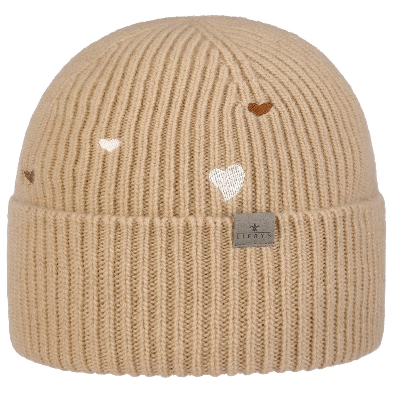 Berretto con Risvolto Little Hearts by Lierys