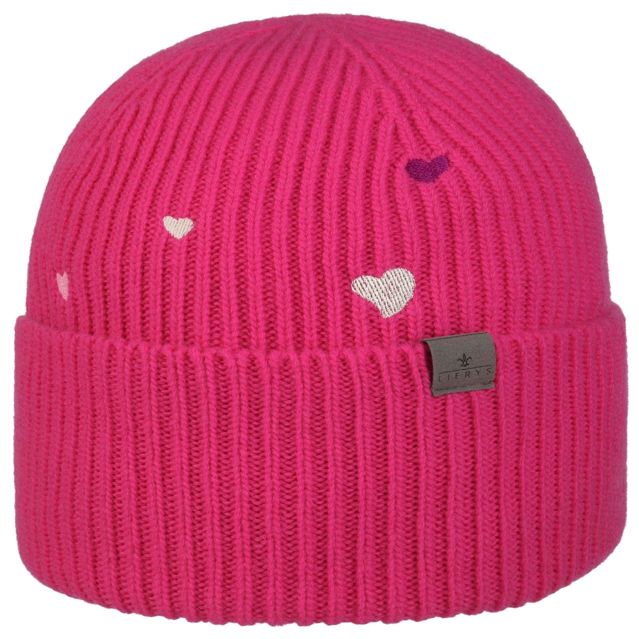 Berretto con Risvolto Little Hearts by Lierys