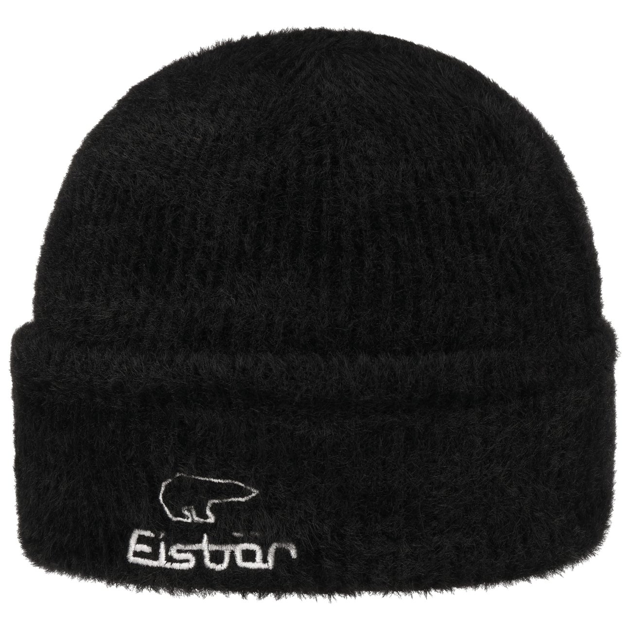 Eisbär Donna Nero Berretto Con Risvolto Mana By