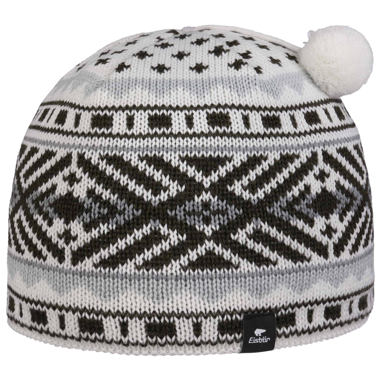 Eisbär Donna Bianco Berretto Con Pompon Hanz By