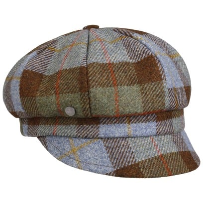 Berretto Newsboy Liasca Wool Check by Lierys