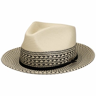 Cappello di Paglia Meola Twotone Fedora by Stetson