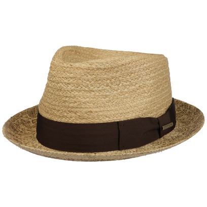 Cappello in Rafia Printed Brim Player by Stetson