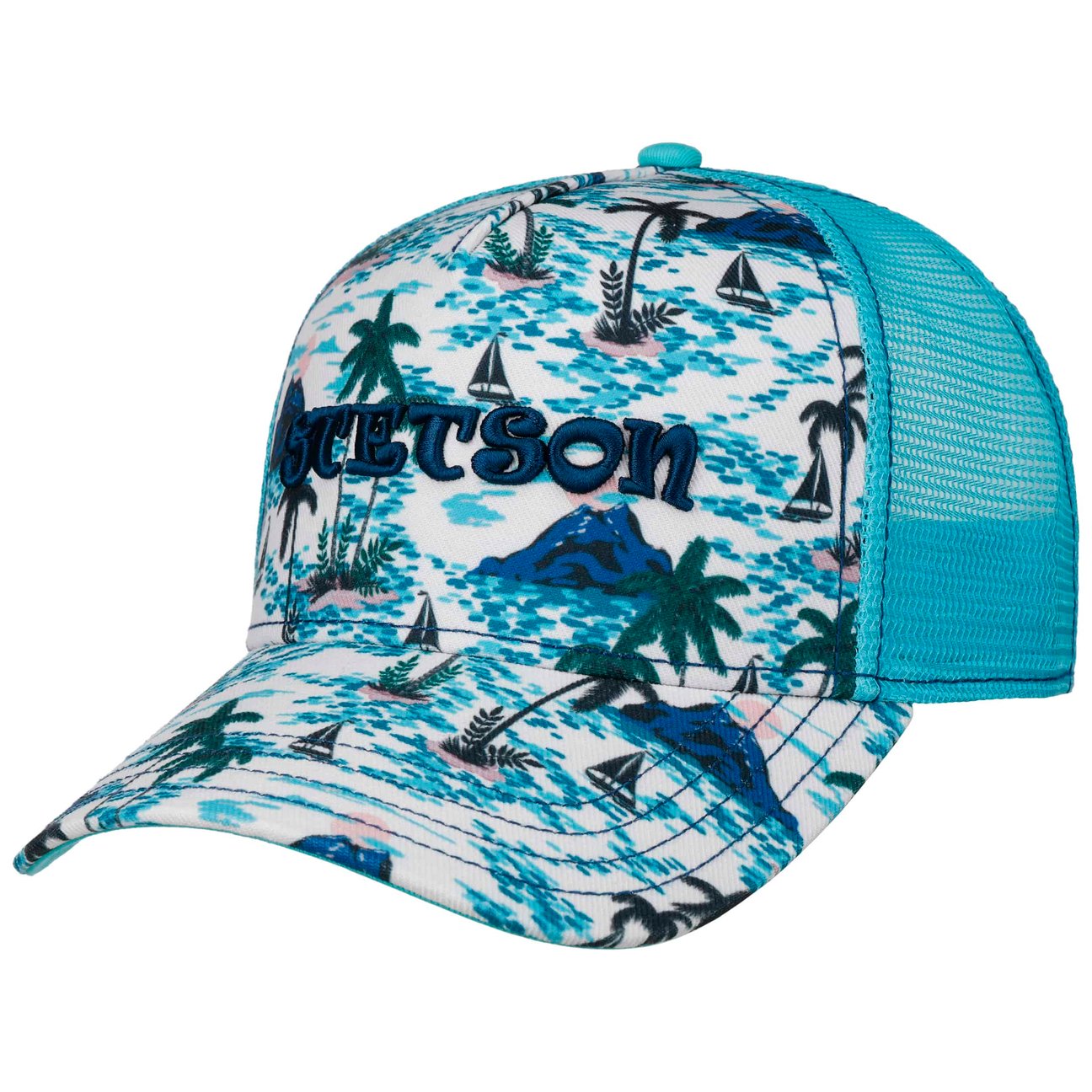 Cappellino Trucker Hawaii Boats by Stetson