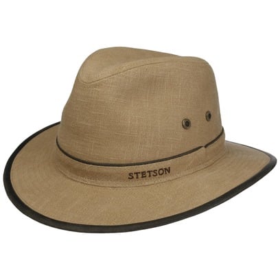 Cappello in Lino Mandoca Traveller by Stetson