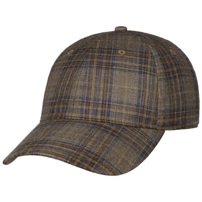 Cappellino Silk Mix Check by Stetson