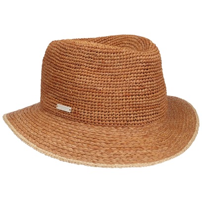 Cappello in Rafia Crochet Crown by Seeberger