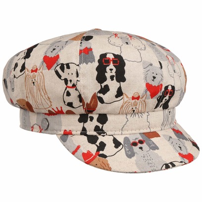 Berretto Newsboy Allover Dogs by Lierys