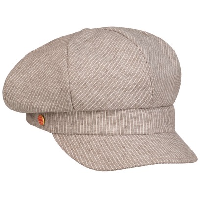 Berretto Newsboy Lino e Cotone Camilla by Mayser