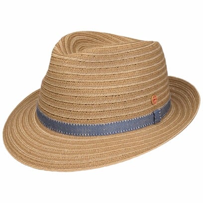 Cappello di Paglia Maleo Braided Trilby by Mayser