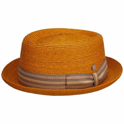 Cappello in Rafia Oakleford Pork Pie by Lierys