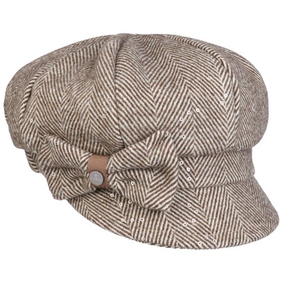 Berretto Newsboy con Lustrini Vallera by Lierys
