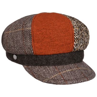 Berretto Newsboy Patchwork Wool by Lierys