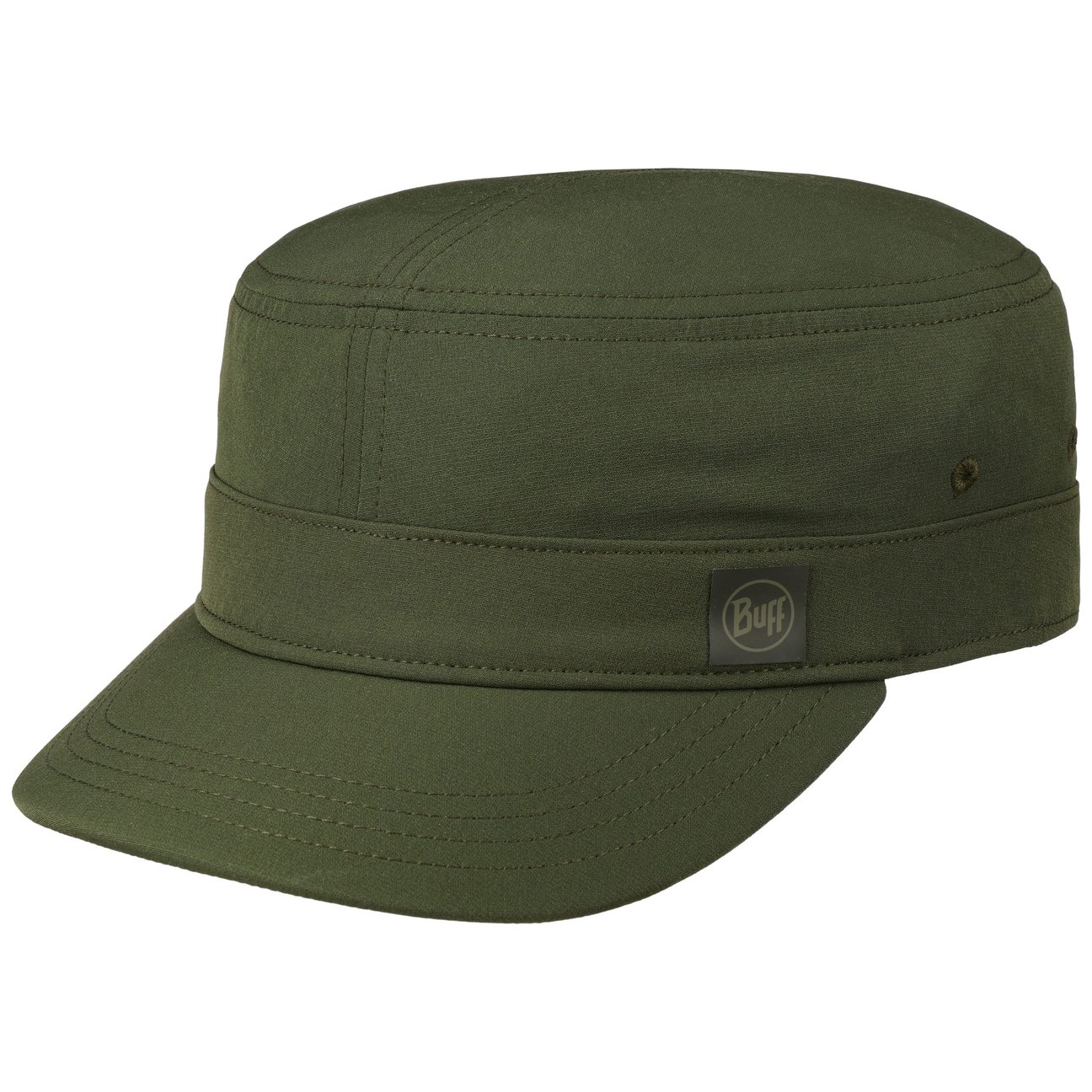 Buff Unisex Verde Cappellino, Military Cap Solid Khaki, - Immagine 3