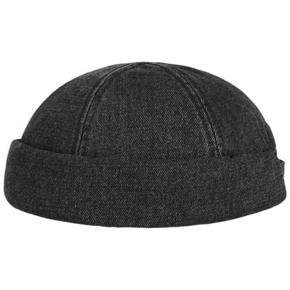 Berretto Docker Black Denim by Stetson