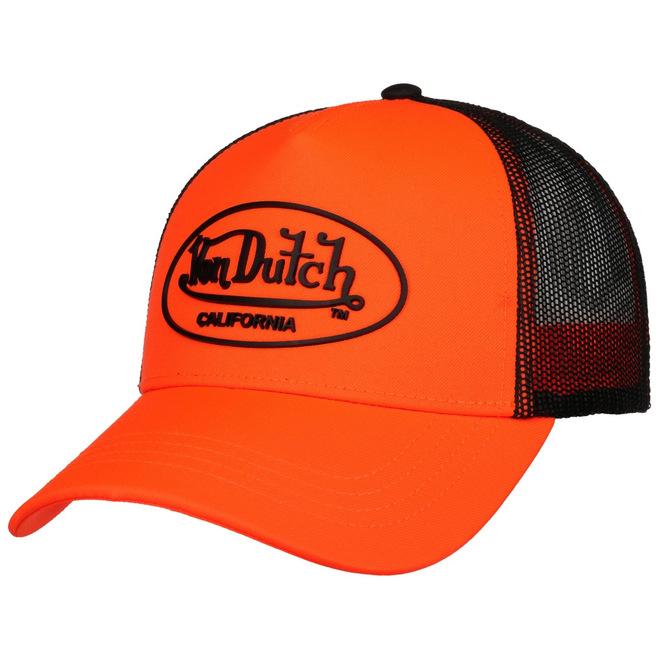 Von Dutch Unisex Arancia Cappellino Trucker Full Neon By