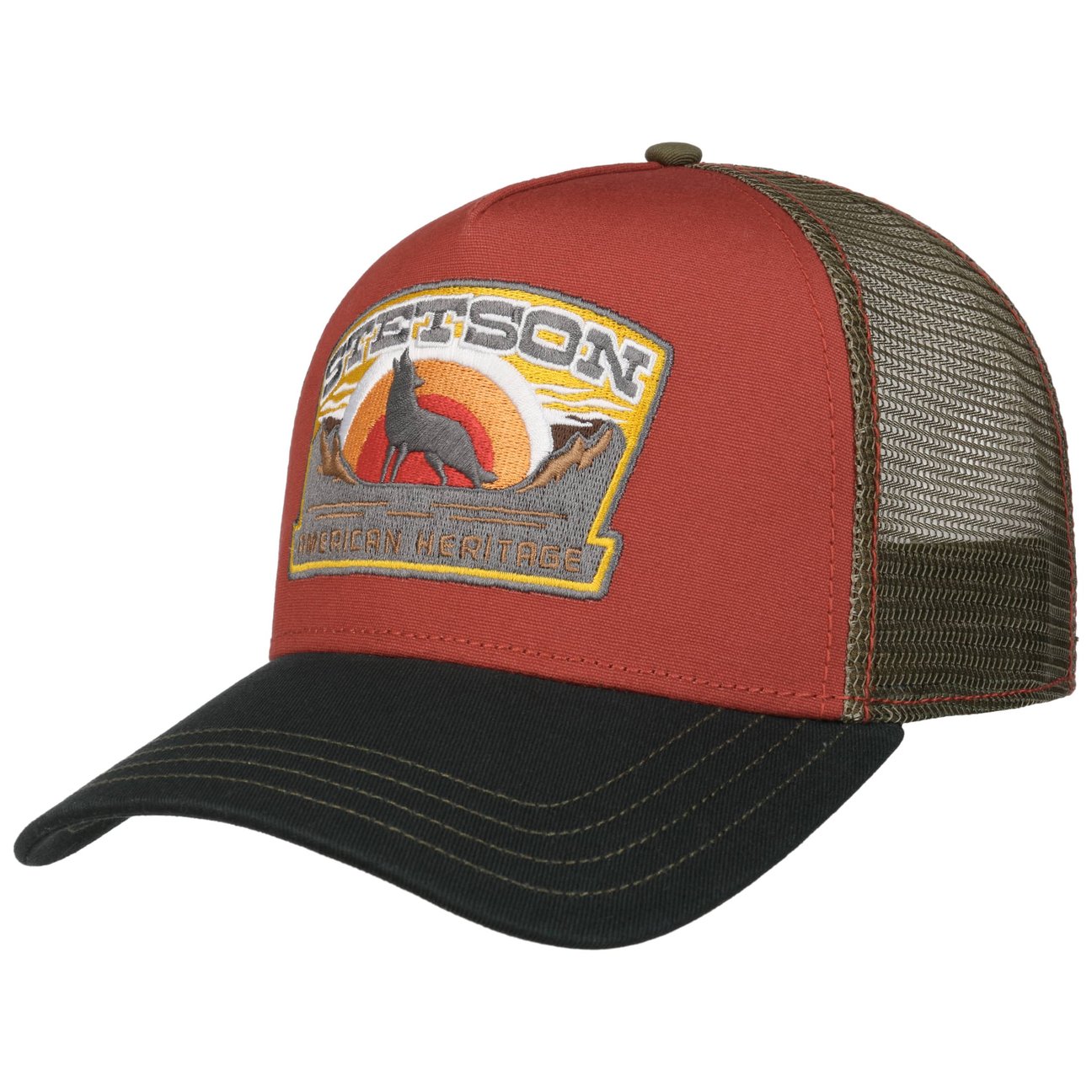 Stetson Cappellino Trucker Wolf by