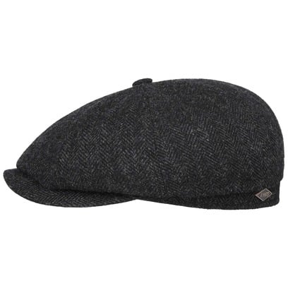 Coppola 8 Panel Heringbone Wool by JJ Hats