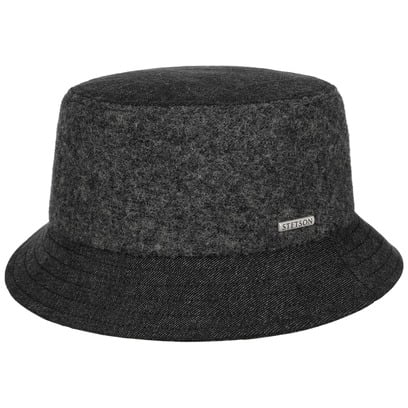 Cappello Boiled Wool Bucket by Stetson