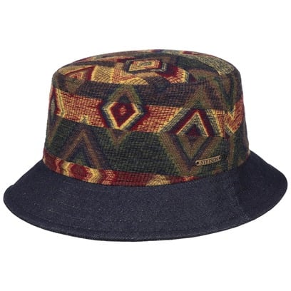Cappello Wool Jacquard Bucket by Stetson