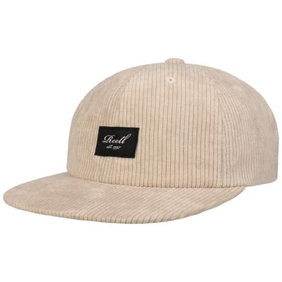 Cappellino a Coste Flat 6 Panel Beige by Reell