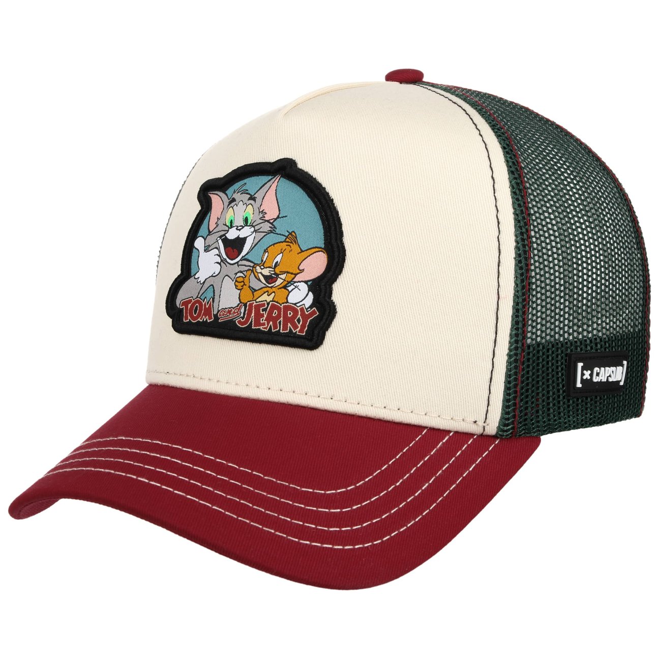Cappellino Tricolour Tom & Jerry by Capslab