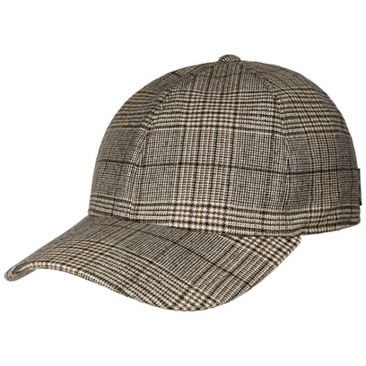 Cappellino Pienza Check Wool Mix by Borsalino