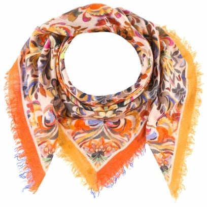 Sciarpa in Lana Miresta Flower by Fraas