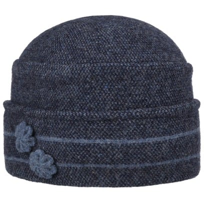 Berretto in Lana Follata Tweed Toque by Seeberger