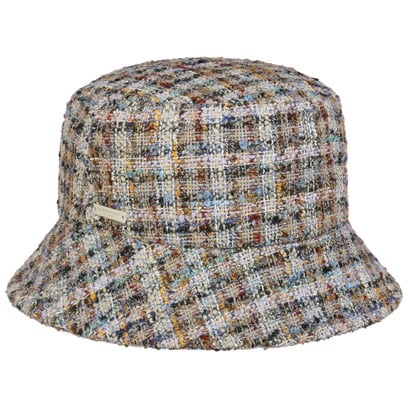 Cappello di Tessuto Tweed Bucket by Seeberger