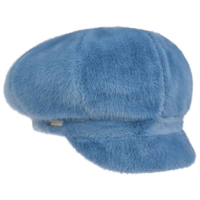 Berretto Newsboy Faux Fur by Seeberger