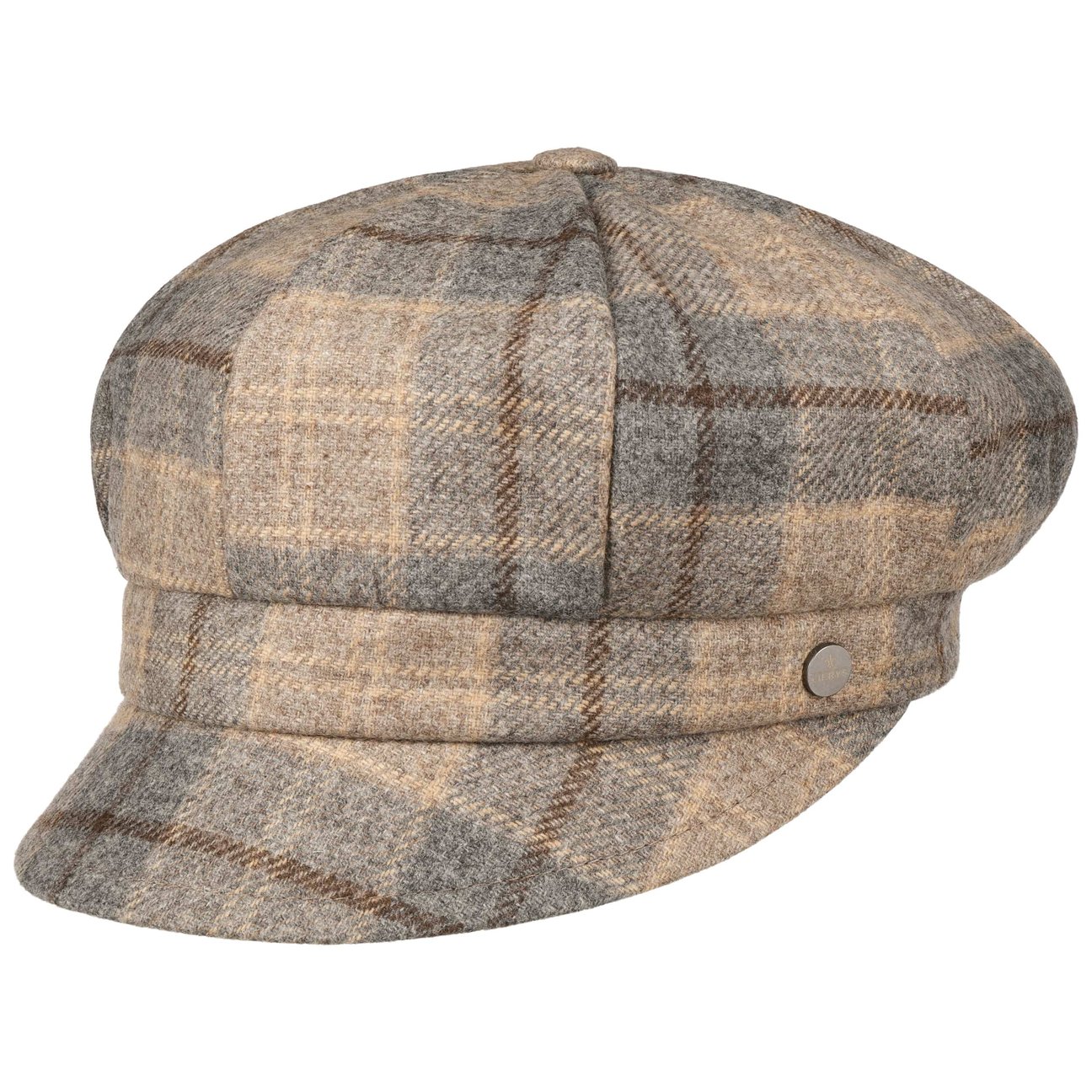 Lierys Berretto Newsboy Denlio Natural Wool by